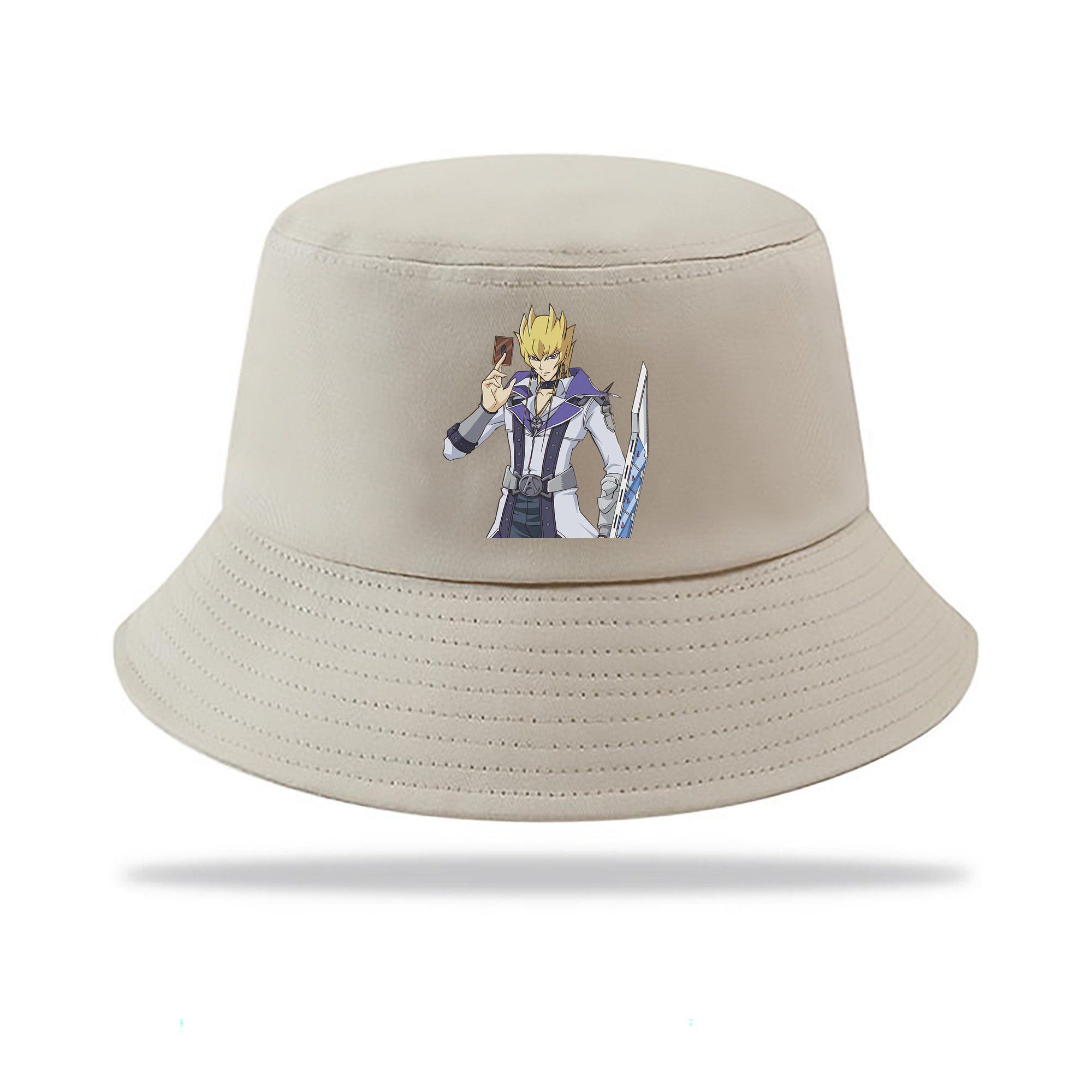 （画像用） 遊☆戯☆王 Yu-Gi-Oh! アウトドア日除けバケットハット